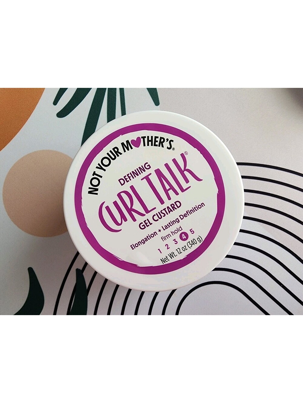 Not Your Mother's Curl Talk Defining Gel Custard 12 oz